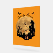 Spookdecoratie door Hauntingly Fun Acryl Bord (Hoek)