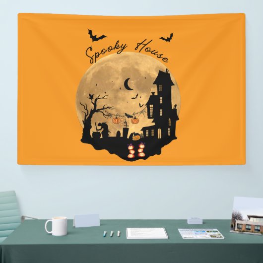 Spookdecoratie van Hauntingly Fun Spandoek (Beurs)