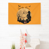 Spookdecoratie van Hauntingly Fun Spandoek (Insitu)
