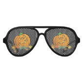 Spookdieren pomkin aviator zonnebril (Voorkant)