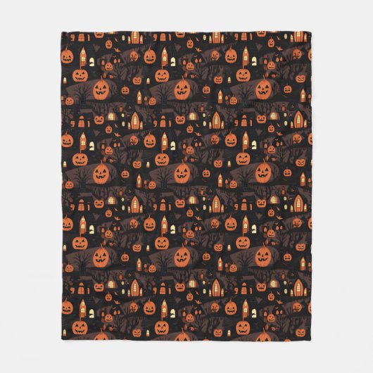 Spookdorp fleece deken (Voorkant)