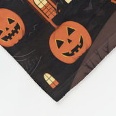Spookdorp fleece deken (Hoek)