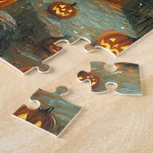 Spookdorp puzzel legpuzzel (Zijkant)