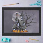 spookeelachtig halloween tissuepapier (Craft)