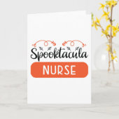 Spooketacula Nurse Kaart (Gele Bloem)