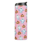 Spookfeest in het roze thermosbeker (Gedraaid links)