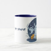 Spookfeesten op het kerkhof mok (Midden)