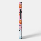 Spookfeestje in roze Case-Mate iPhone case (Achterkant / Links)