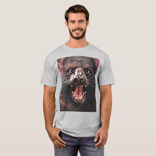 spookgeest tasmaanse duivel t-shirt (Voorkant volledig)