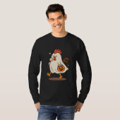 Spookhaan Halloween T-Shirt (Voorkant volledig)