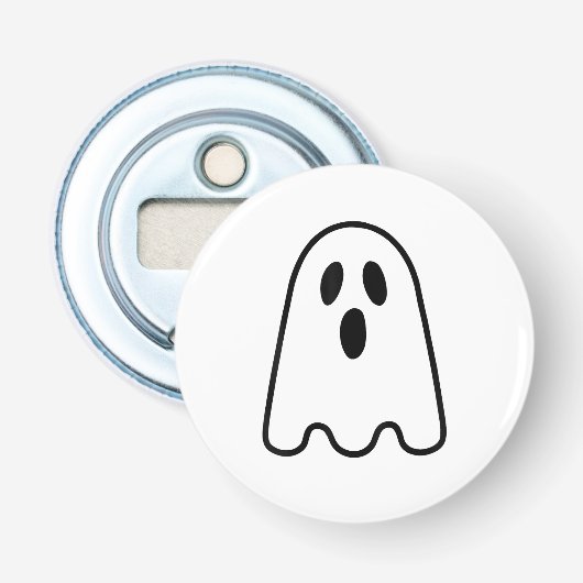 Spookhemd Volwassenen Kinderen Mannen Vrouwen Grap Button Flesopener (Voorkant)