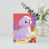 Spookhond Briefkaart (Staand voorkant)