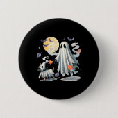 spookhond ronde button 5,7 cm (Voorkant)