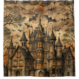  spookhuis (2) douchegordijn