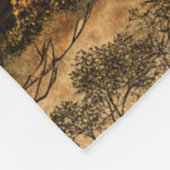  spookhuis (2) fleece deken (Hoek)