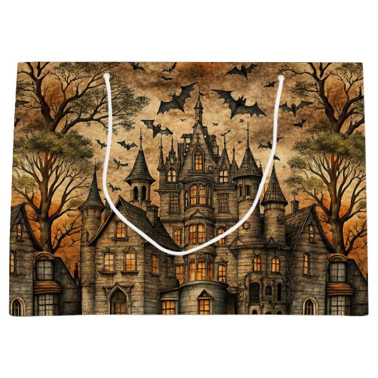  spookhuis (2) groot cadeauzakje (Voorkant)