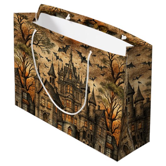  spookhuis (2) groot cadeauzakje (Achterkant Gekanteld)