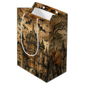  spookhuis (2) medium cadeauzakje (Achterkant Gekanteld)