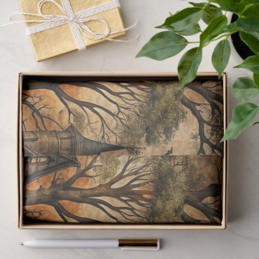 spookhuis (2) tissuepapier (Geschenk)