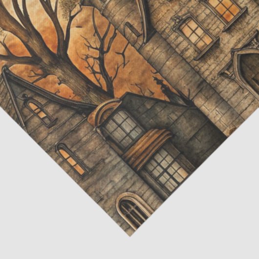  spookhuis (2) tissuepapier (Detail)