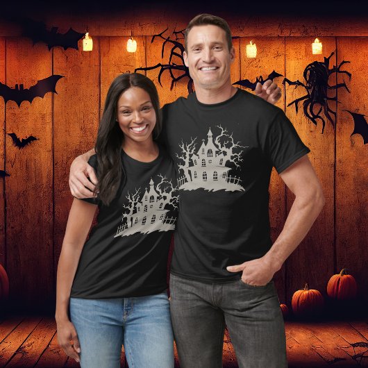 spookhuis Black Halloween T-shirt