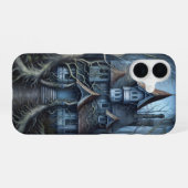Spookhuis Bos iPhone 16 Hoesje (Achterkant horizontaal)