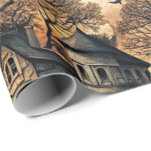  spookhuis cadeaupapier (Rol Hoek)