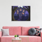 spookhuis canvas afdruk (Insitu (Woonkamer))