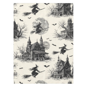 spookhuis en toile patroon (2) tafelkleed