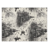 spookhuis en toile-patroon voor heksen tafelkleed (Voorkant (Horizontaal))