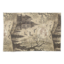  spookhuis en volle maan