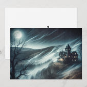 Spookhuis Feestdagenkaart (Voorkant / Achterkant)