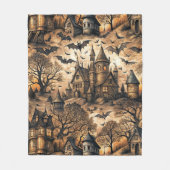  spookhuis fleece deken (Voorkant)