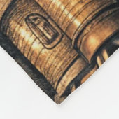  spookhuis fleece deken (Hoek)