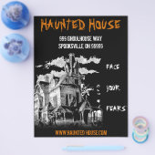SPOOKHUIS FLYER (Enkel)