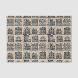  spookhuis gothic tissuepapier