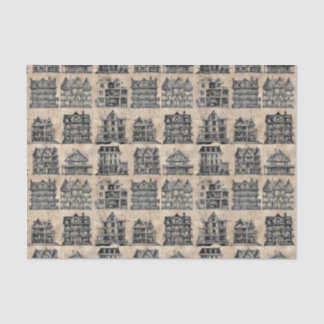 spookhuis gothic tissuepapier