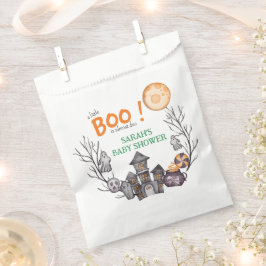 Spookhuis Halloween Baby shower Herfst Thema Bedankzakje