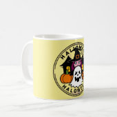 Spookhuis, Halloween, griezelige design, spook c Koffiemok (Voorkant links)