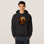 Spookhuis Halloween Hoodie (Voorkant volledig)