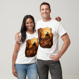 Spookhuis Halloween T-shirt