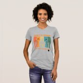 Spookhuis Halloween Vectorontwerp T-shirt (Voorkant volledig)
