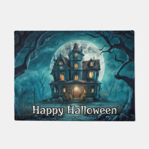 spookhuis Happy Halloween Deurmat