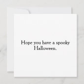 spookhuis | Happy Halloween Kaart (Achterkant)