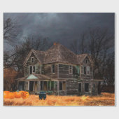 spookhuis inpakpapier (Vlak)