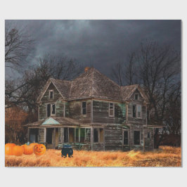 spookhuis inpakpapier