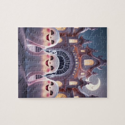 Spookhuis Jigsaw Challenge Legpuzzel (Horizontaal)