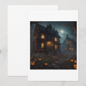 spookhuis kaart (Voorkant / Achterkant)