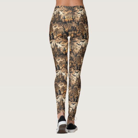  spookhuis leggings (Achterkant)