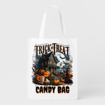 Spookhuis met pompoenen voor Halloween!